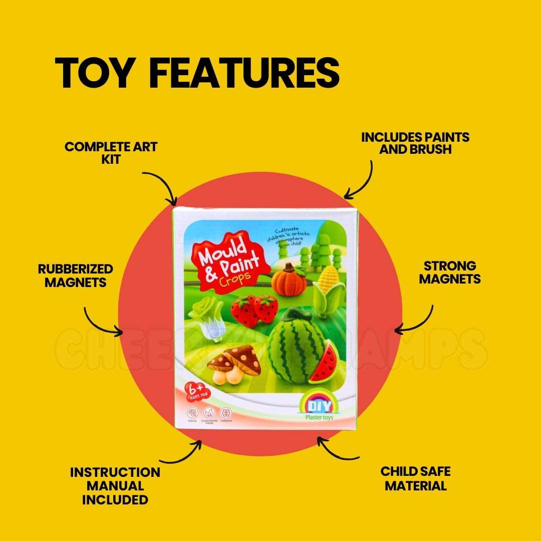 Mould and Paint Art Kit - Fun and Educational Toy for Kids