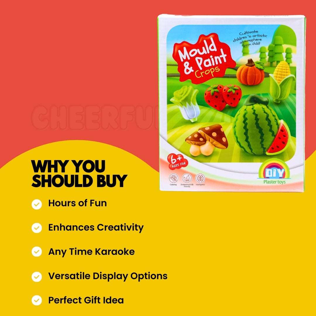 Mould and Paint Art Kit - Fun and Educational Toy for Kids