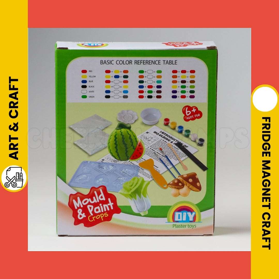 Mould and Paint Art Kit - Fun and Educational Toy for Kids