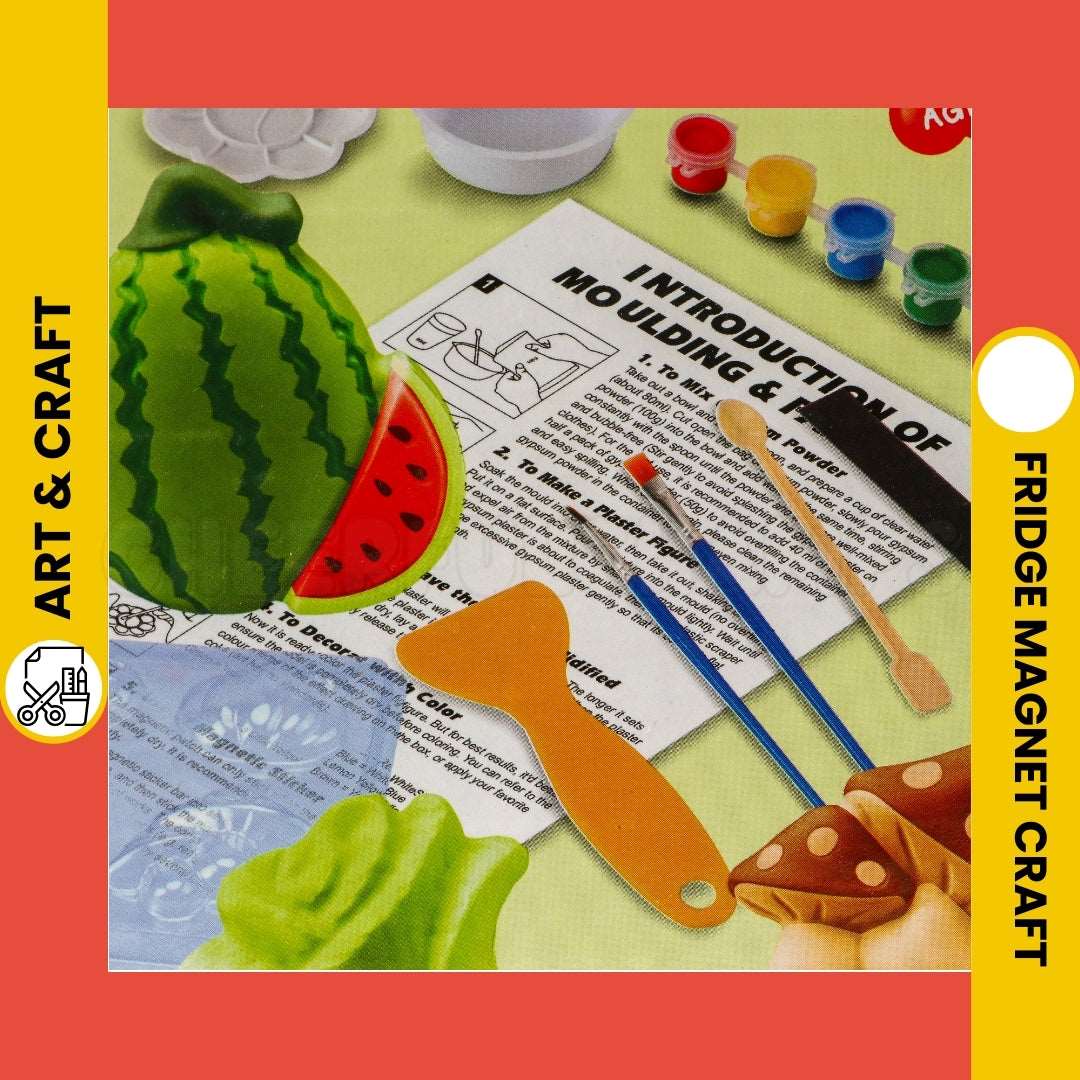 Mould and Paint Art Kit - Fun and Educational Toy for Kids