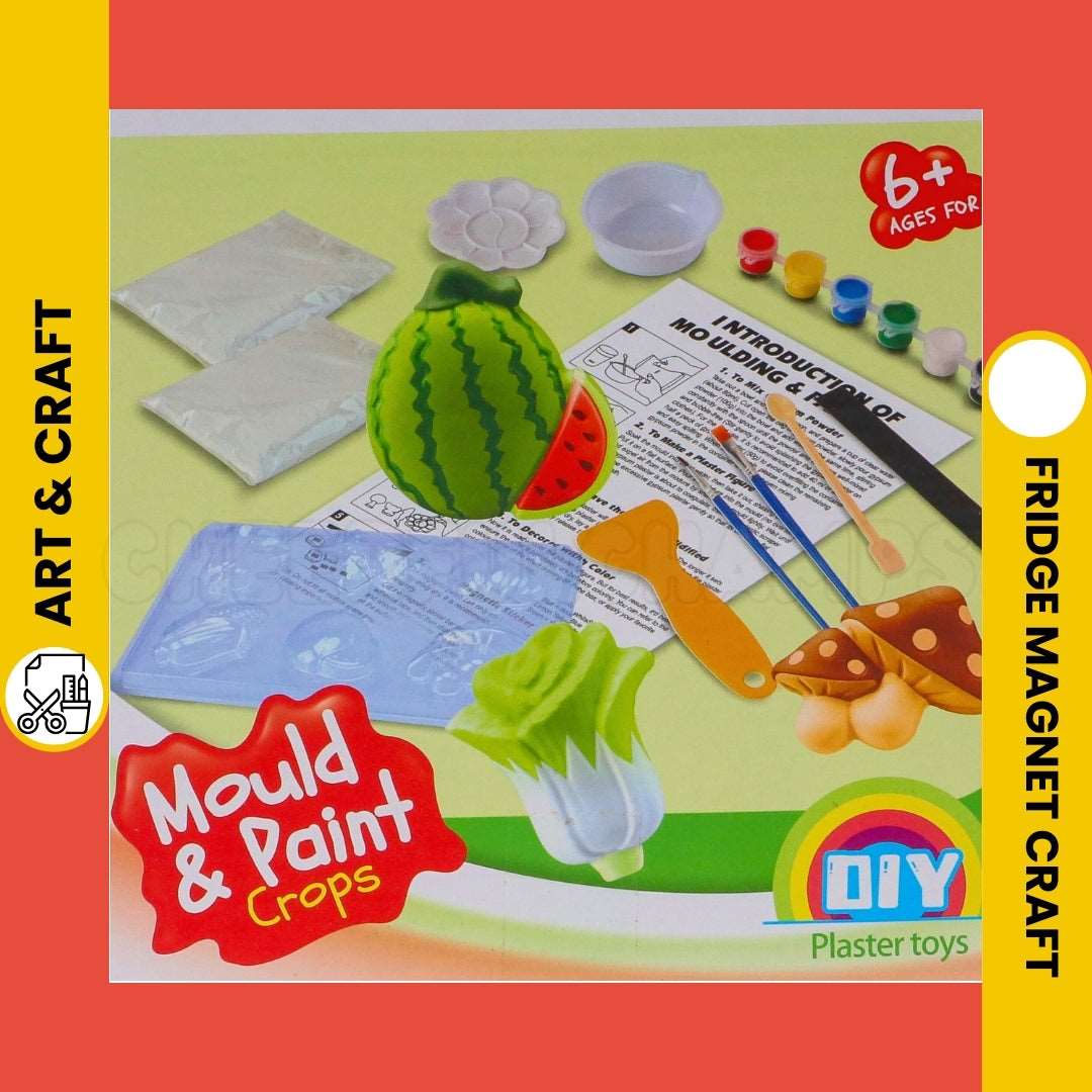 Mould and Paint Art Kit - Fun and Educational Toy for Kids