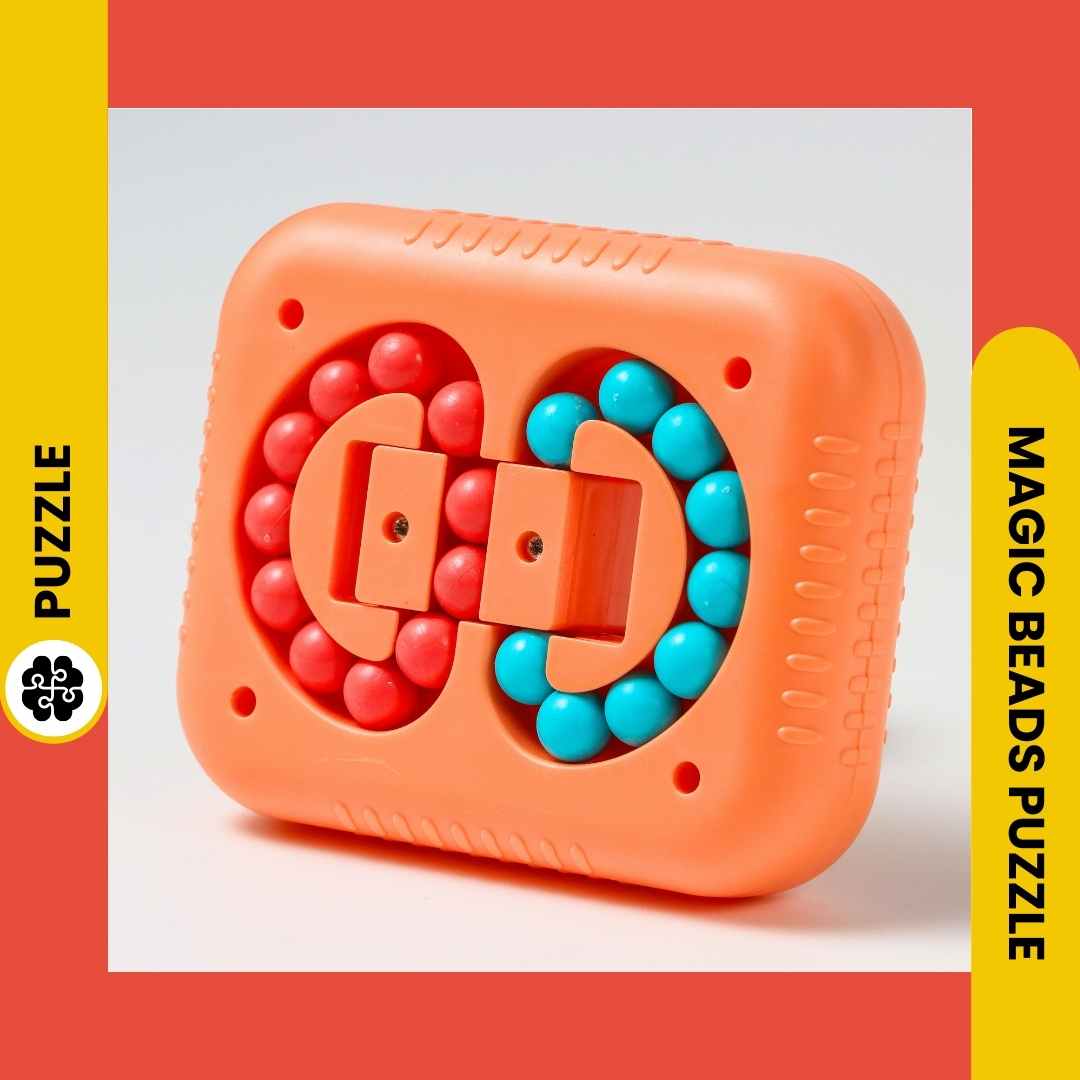 Magic Beads Puzzle - Portable and Creative Educational Toy for Kids