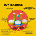 Interactive Musical Drum Set for Children | Suitable for 1 - 5 Years old.