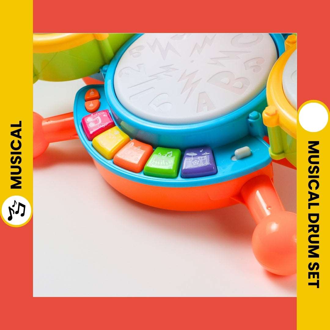 Interactive Musical Drum Set for Children | Suitable for 1 - 5 Years old.