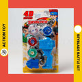 Beyblade Battle Set – 4 Spinning Tops and Handle Launcher
