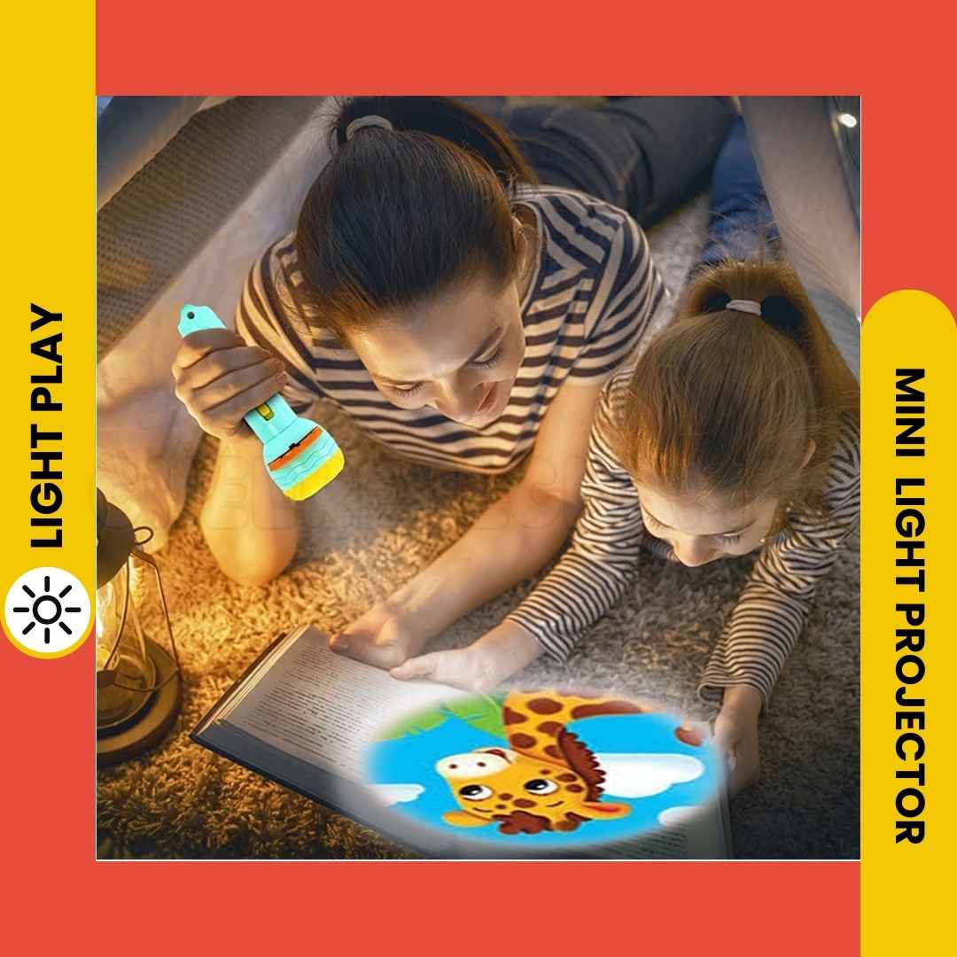 Kids Slide Show Flashlight Projector – Educational and Imaginative Toy for Kids