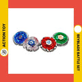 Beyblade Battle Set – 4 Spinning Tops and Handle Launcher