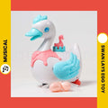 Interactive Egg Laying Swan Musical Toy with Lights and Music